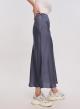 Grey Anthracite silky touch Skirt Clothe - 2