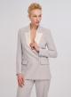 Light Grey/White two tone double breasted Jacket Vicolo - 0