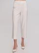 White jersey cropped Trousers Emme Marella - 2