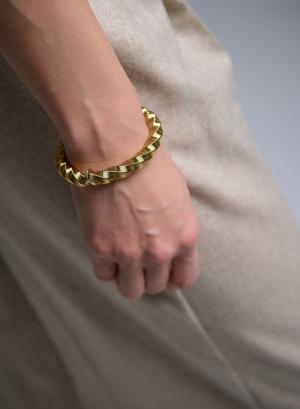  Gold Spiral Bracelet P.D.J. - 52093