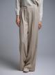 Off White Παντελόνι wide legs Emme Marella - 1