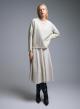 Ecru knitted Skirt Valentina Milano - 4