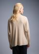 Camel high neck loose fit Sweater La Liberta - 4