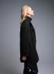 Black short double breasted Coat Motel - 3