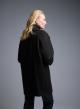 Black short double breasted Coat Motel - 4