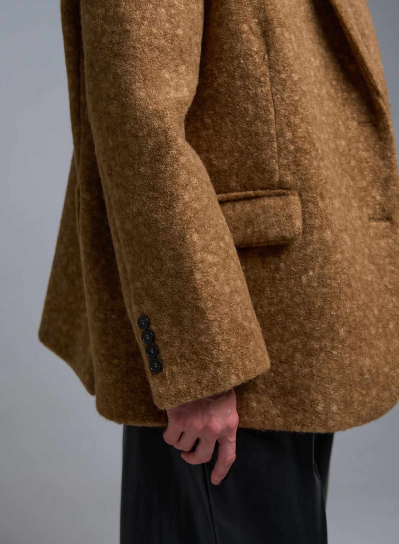 Κάμελ Παλτοζακέτα Vicolo - 3