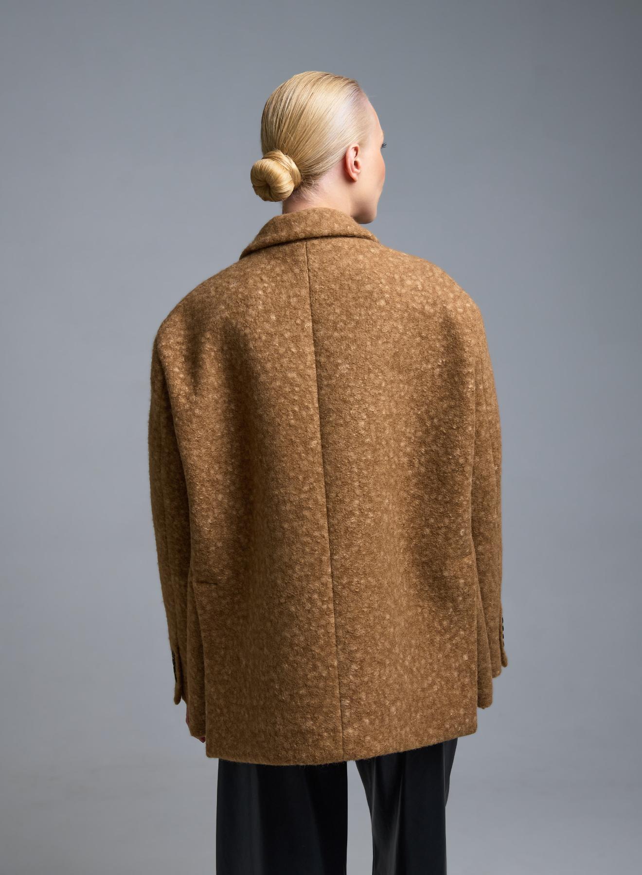 Κάμελ Παλτοζακέτα Vicolo - 5