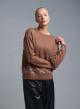 Camel Sweater with sequins Valentina Milano - 0