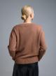 Camel Sweater with sequins Valentina Milano - 2