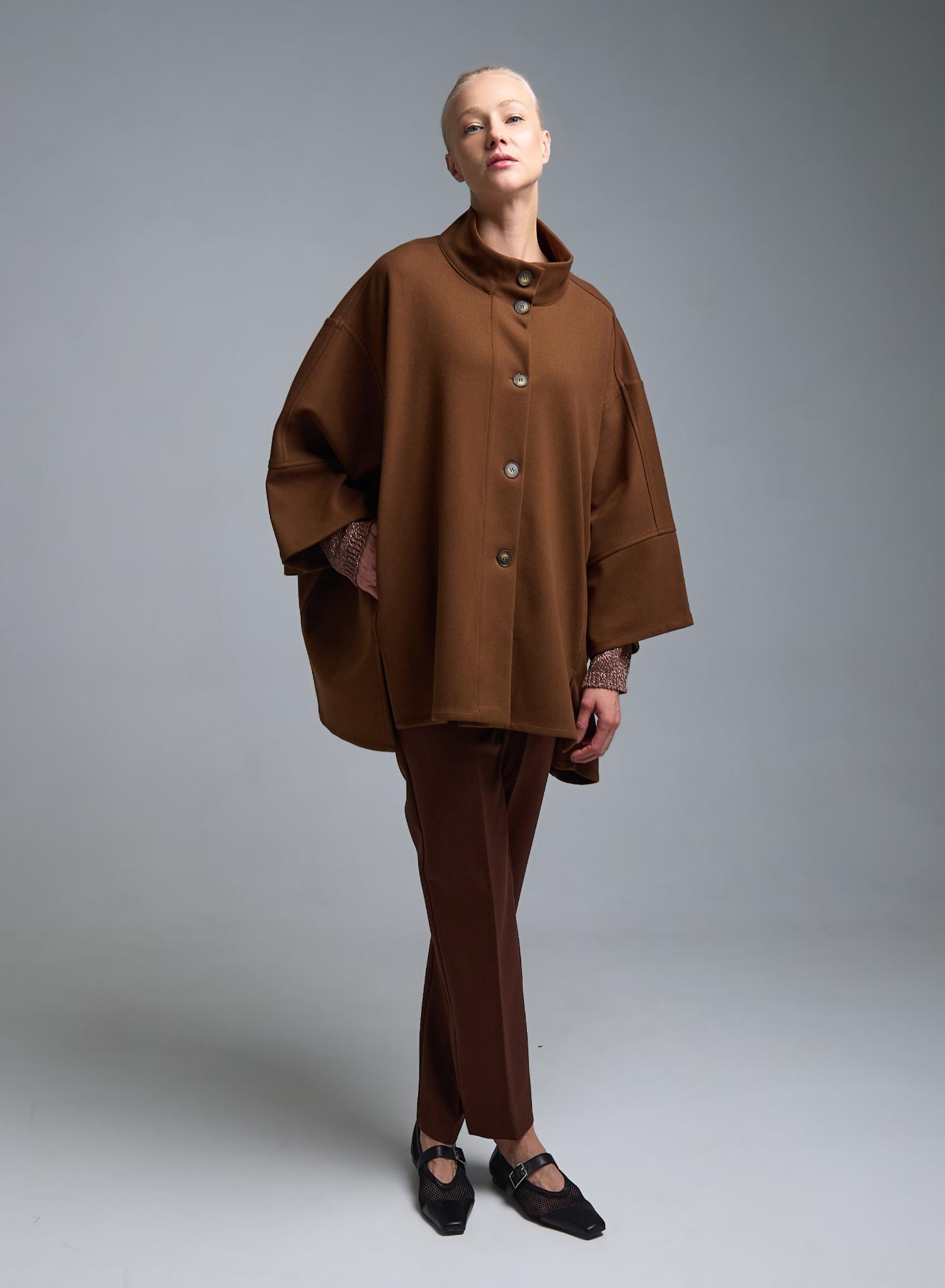 Chocolate straight fit Trousers Emme Marella - 2