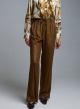 Chocolate drawstring Trousers Emme Marella - 0