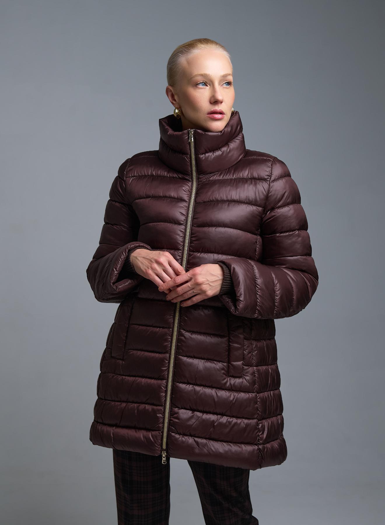Bordeaux quilted Jacket Emme Marella - 1