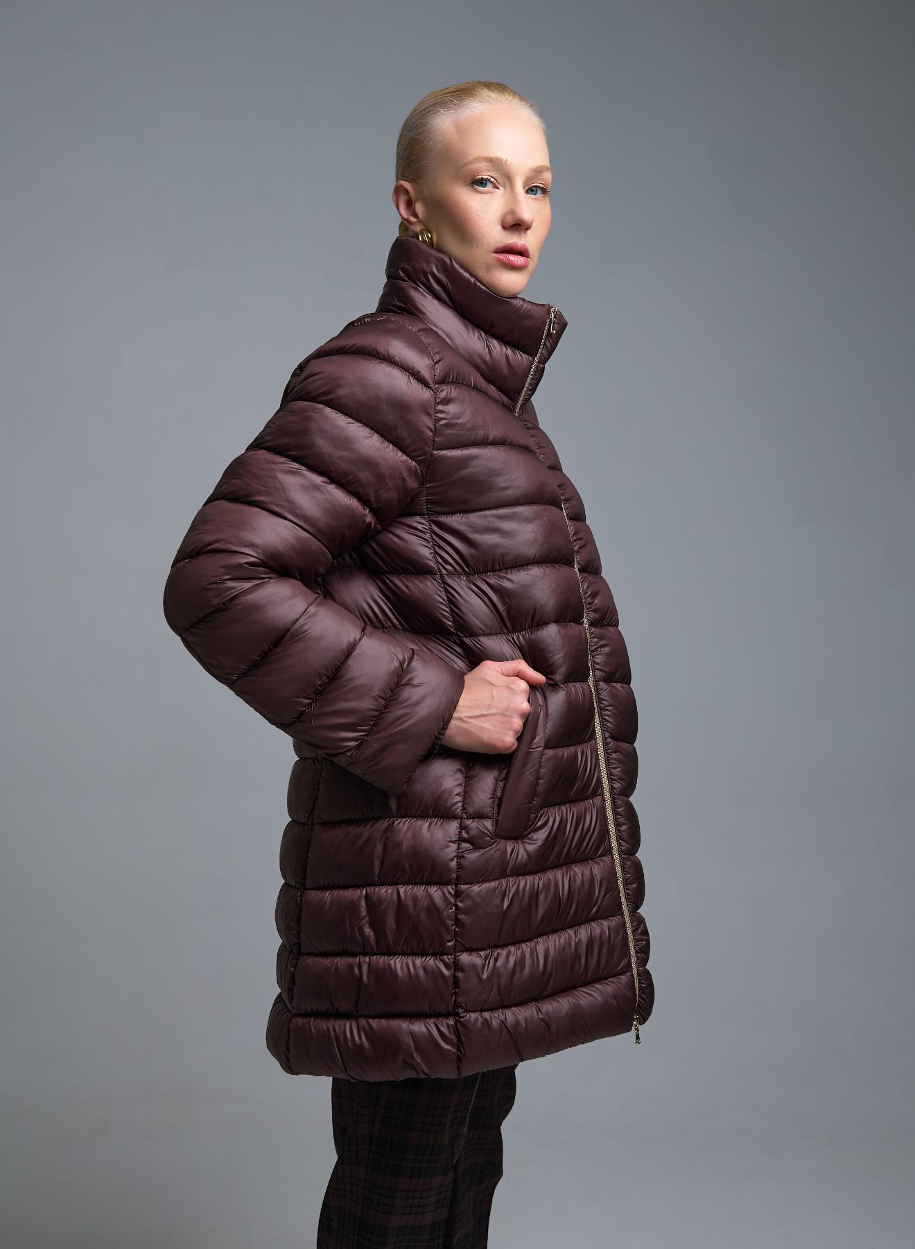 Bordeaux quilted Jacket Emme Marella - 3