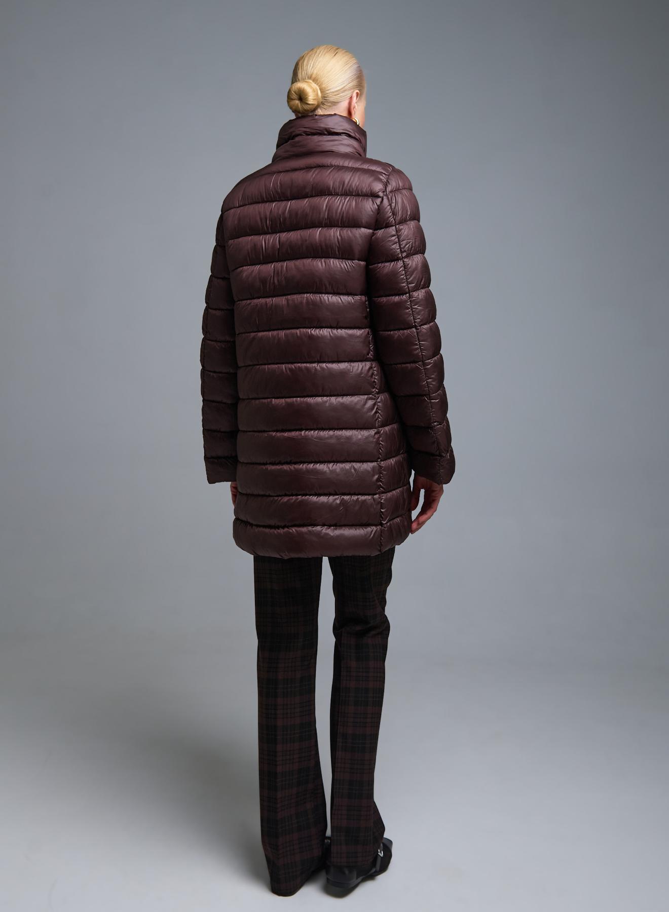 Bordeaux quilted Jacket Emme Marella - 4