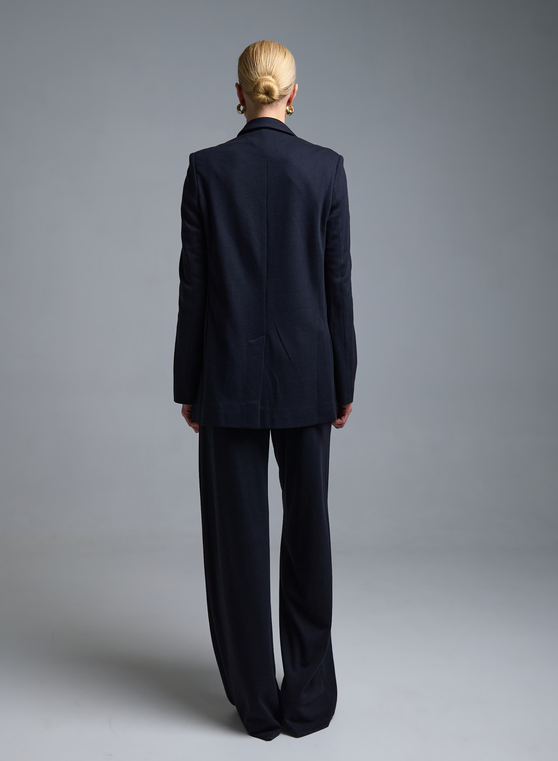 Μπλε Σακάκι με ένα κουμπί Milla - 5