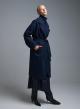 Dark Blue Coat with belt Motel - 2