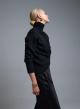 Black turtleneck Sweater with small sequins Valentina Milano - 0