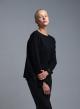 Black round neck Sweater Valentina Milano - 2