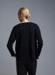 Black round neck Sweater Valentina Milano - 4