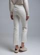 Ecru Trousers with a slight flare Emme Marella - 3