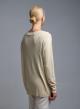 Βανίλια πλεκτή Μπλούζα Kontatto-5