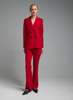 Red double-breasted Jacket Emme Marella - 57632