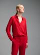 Red silk-blend Shirt Emme Marella - 4