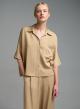 Beige Shirt with three quarters sleeves Eco - 2