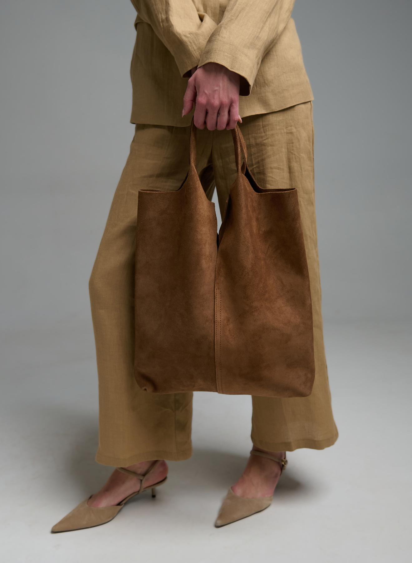 Ταμπά δερμάτινη Τσάντα χειρός Lea Lab - 5