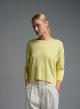 Yellow knitted Blouse with three quarters sleeves Valentina Milano - 1