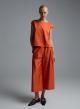 Orange popline Blouse "DREAM" Devotion Twins - 1