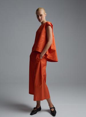Orange popline Blouse "DREAM" Devotion Twins - 59878