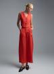 Orange linen Trousers Emme Marella - 2