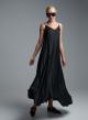 Black silky touch Dress with straps Vicolo - 0
