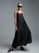 Black silky touch Dress with straps Vicolo - 2