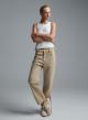 Beige denim Trousers Tensione Inn - 1