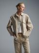 Beige denim Jacket Tensione Inn - 3