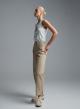 Beige denim barrel Trousers Tensione Inn - 2