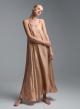 Nude silky touch Dress with straps Vicolo - 0