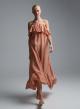  Powder Dress with straps and with ruffles "AURA" Devotion Twins - 1