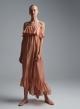  Powder Dress with straps and with ruffles "AURA" Devotion Twins - 0