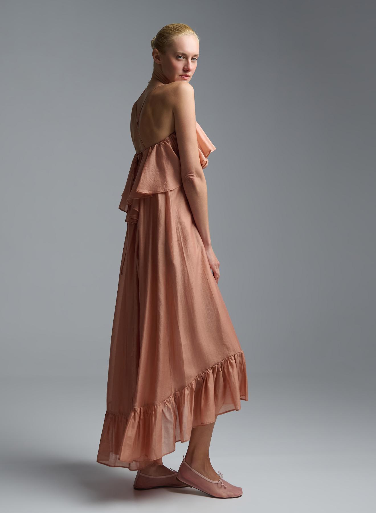  Powder Dress with straps and with ruffles "AURA" Devotion Twins - 3
