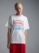 White cotton T-Shirt with print sardines Vicolo - 0