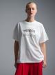 White cotton T-Shirt with print Monaco Vicolo - 0