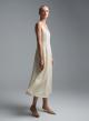 Ecru linen Dress Emme Marella - 2