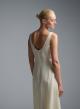 Ecru linen Dress Emme Marella-5