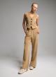Camel three buttoned corduroy Vest Emme Marella - 1