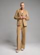 Camel single buttoned corduroy Jacket Emme Marella - 1