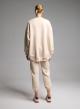 Cream Sweatpants with elasticated hem Vicolo - 2