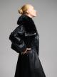 Black eco leather Skirt with elasticated waistband Vicolo-5
